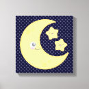Buscar luna y estrellas lienzos Para niños