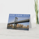 Buscar la ciudad tarjetas Manhattan