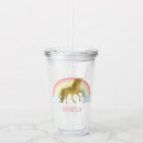 Buscar del unicornio los niños vasos Para niños