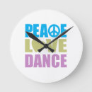 Buscar paz relojes de pared Amor