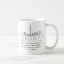 Buscar toronto canadá tazas Silueta