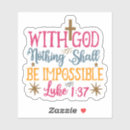 Buscar imposible pegatinas Fe