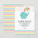 Buscar elephant invitaciones Rifa de pañales