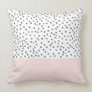 Buscar rosada del lunar cojines Para ella