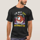 Buscar intimidado camisetas Divertido