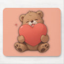 Buscar abrazos y besos alfombrillas de raton Adorable