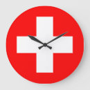 Buscar bandera suiza relojes de pared Suisse