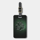 Buscar shamrock etiquetas para maletas Trebol
