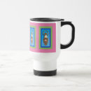 Buscar mujer verde tazas Azul