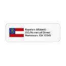 Buscar bandera de georgia postales 6 º estadía
