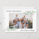 Buscar happy holidays tarjetas Elegante