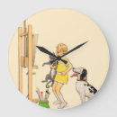 Buscar imagen del gato relojes de pared Perro