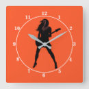 Buscar dance relojes de pared Girl