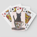 Buscar gato negro barajas de cartas Steampunk