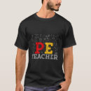 Buscar educación física camisetas Profesora