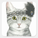 Buscar del gato pegatinas Felino