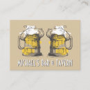Buscar taberna tarjetas de visita Cerveza