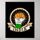 Buscar bandera india posters Rojo