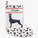 Buscar doberman calcetines navideños Para mascotas