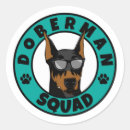 Buscar doberman pinscher pegatinas Canina