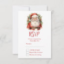 Buscar padre tarjetas rsvp Santa claus