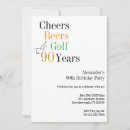 Buscar 90 os noventa 90 años invitaciones Para él