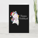 Buscar unicornio del kawaii tarjetas Vacaciones