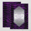 Buscar zebra print invitaciones Moderno