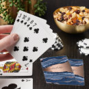 Buscar guión barajas de cartas Oro rosa