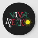 Buscar bandera méxico de relojes de pared Latino