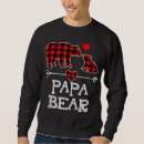 Buscar papa sudaderas Rojo