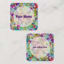 Buscar espirales tarjetas de visita Abstracto