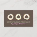Buscar donut tarjetas de visita Productos horneados