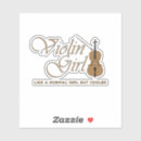 Buscar violín pegatinas Violinista