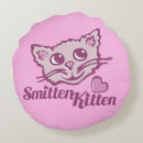 Buscar gatito del corazón cojines Para ella