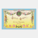 Buscar vintage perfume label pegatinas Floral
