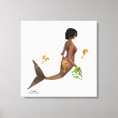 Buscar pinup lienzos Sirena