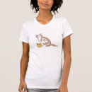 Buscar gato del dibujo animado camisetas Para ella