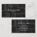 Buscar arquitectura tarjetas de visita Plano