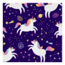 Buscar unicornio divertido posters Kawaii