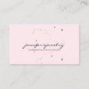 Buscar joyas tarjetas de visita Rosa