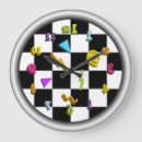 Buscar años 80 retros relojes de pared Neón