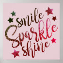Buscar smile posters Rojo
