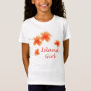 Buscar flor hawaiana camisetas Chica