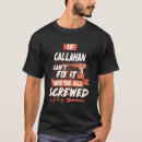 Buscar callahan camisetas Camisa de callahan