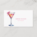 Buscar cocktail tarjetas de visita Beber
