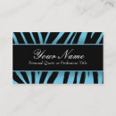 Buscar zebra tarjetas de visita Animal
