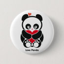 Buscar amor de la panda pins Corazón
