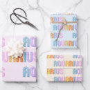 Buscar zodiaco papel de regalo Para ella