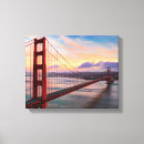 Buscar puente colgante lienzos San francisco california